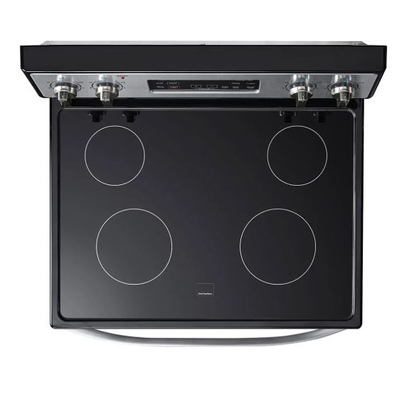 MER30B12ASSC - Genuine OEM Midea 30 in. 5.1 cu.ft. Freestanding 4-Element Range with Storage Drawer